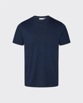 Minimum - Nowa 0248 Short Sleeved T-Shirt #Color_Navy Blazer