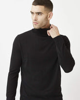 Minimum - Lashon 0108 Turtleneck #Color_Black