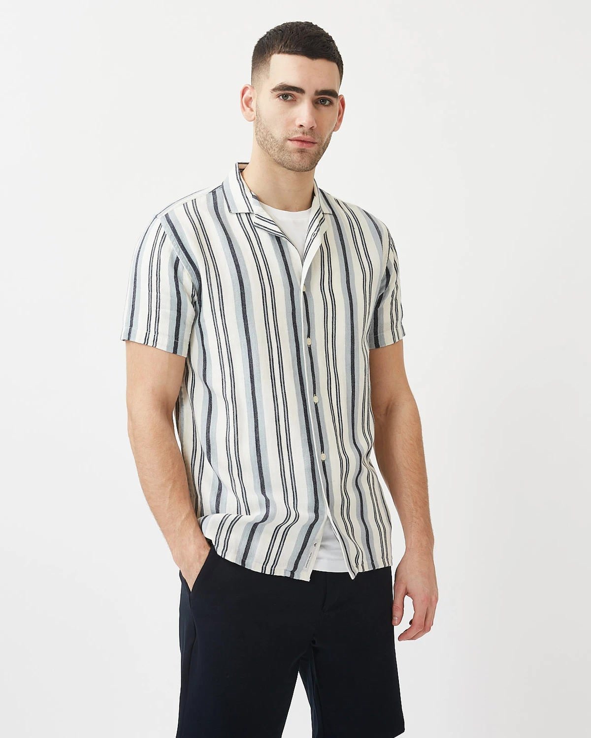 Emanuel 8046 Short Sleeved Shirt