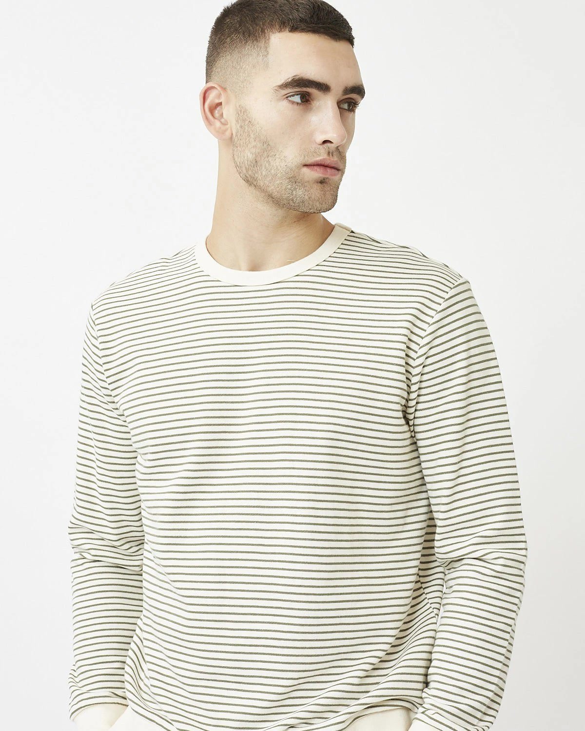 Minimum - Sejr 7358 Sweatshirt #Color_Olivine