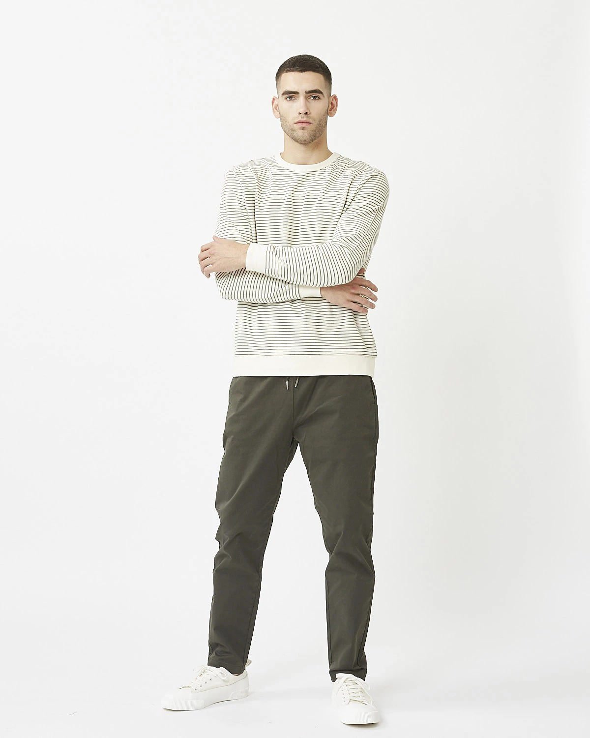 Minimum - Sejr 7358 Sweatshirt #Color_Olivine