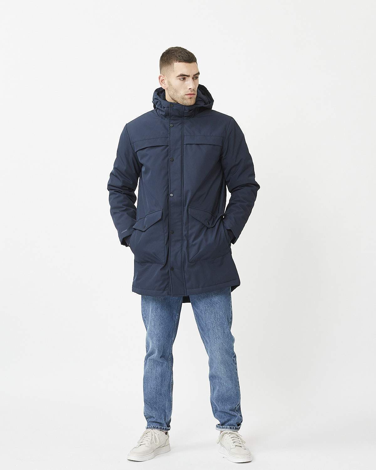 Minimum - Lyngdal 7113 Outerwear #Color_Dark Saphire