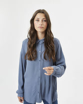 Minimum - Koko 212 Long Sleeved Shirt #Color_China Blue