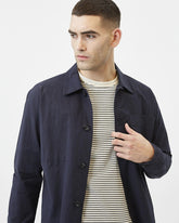 Minimum - Dammeyer 7398 Overshirt #Color_Navy Blazer