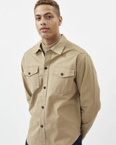 Minimum - Tobi 7306 Overshirt #Color_Khaki