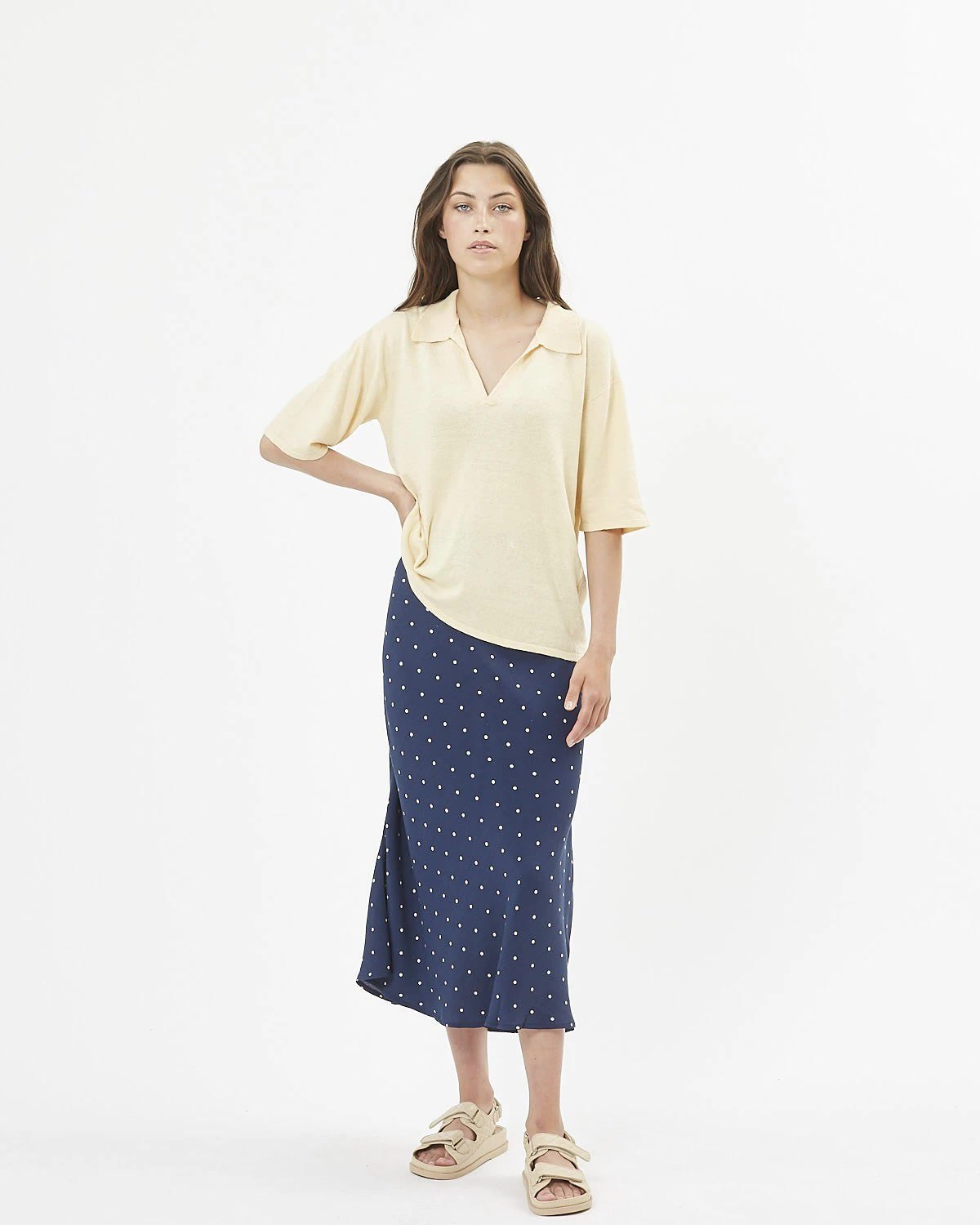 Minimum - Polomia 6763 Polo-Shirt #Color_Cornhusk
