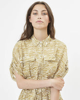 Minimum - Enga 7455 Short Dress #Color_Dried Tobacco