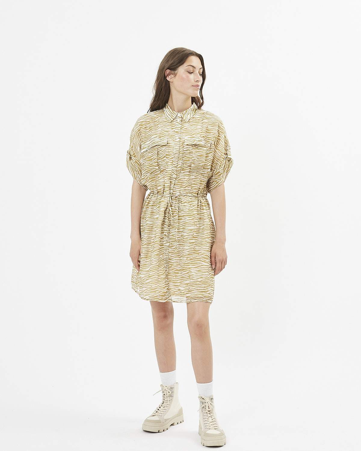 Enga 7455 Short Dress