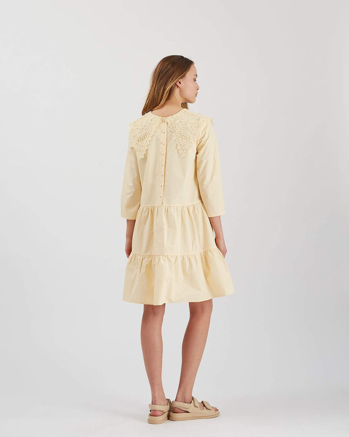 Minimum - Skalina 7467 Short Dress #Color_Cornhusk