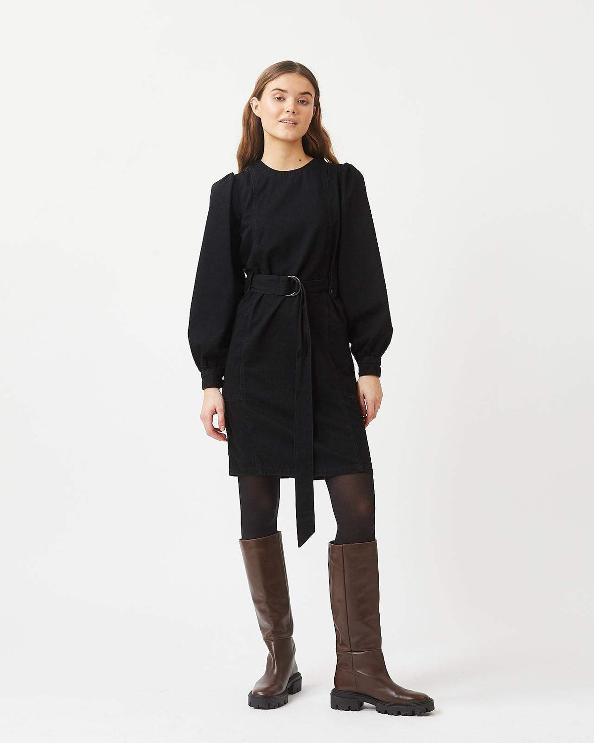 Minimum - Tenny 7492 Short Dress #Color_Black