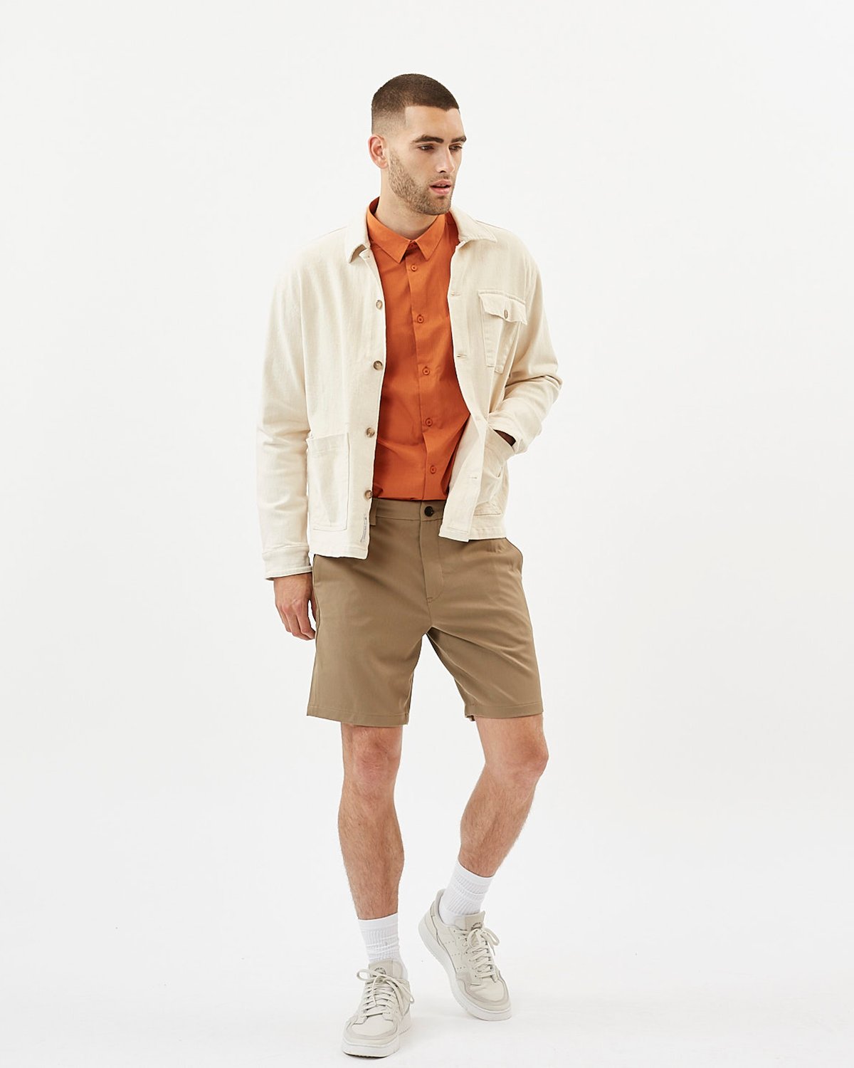 Minimum - Mackenzie 8018 Overshirt #Color_Broken White