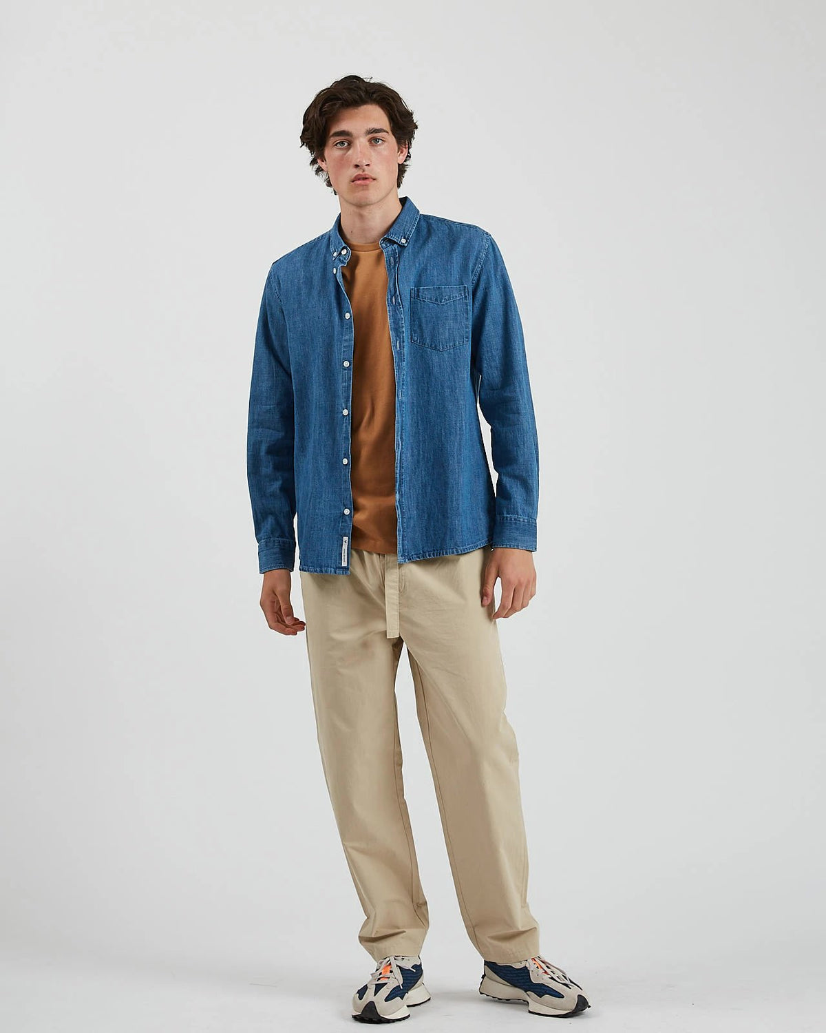 Minimum - Woodlee 9110 Long Sleeved Shirt #Color_Light Blue