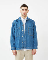 Minimum - Littman 9112 Lightweight Jacket #Color_Denim
