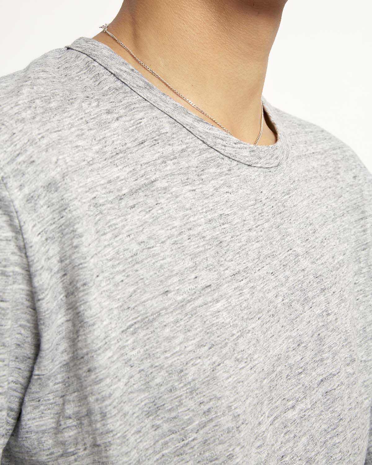 Minimum - Delta 0222 Short Sleeved T-Shirt #Color_Light Grey