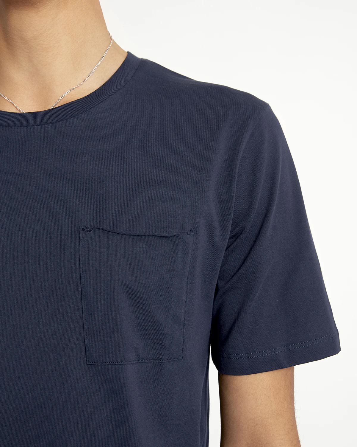 Minimum - Nowa 0248 Short Sleeved T-Shirt #Color_Navy Blazer