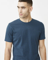 Minimum - Luka 3254 Short Sleeved T-Shirt #Color_True Navy
