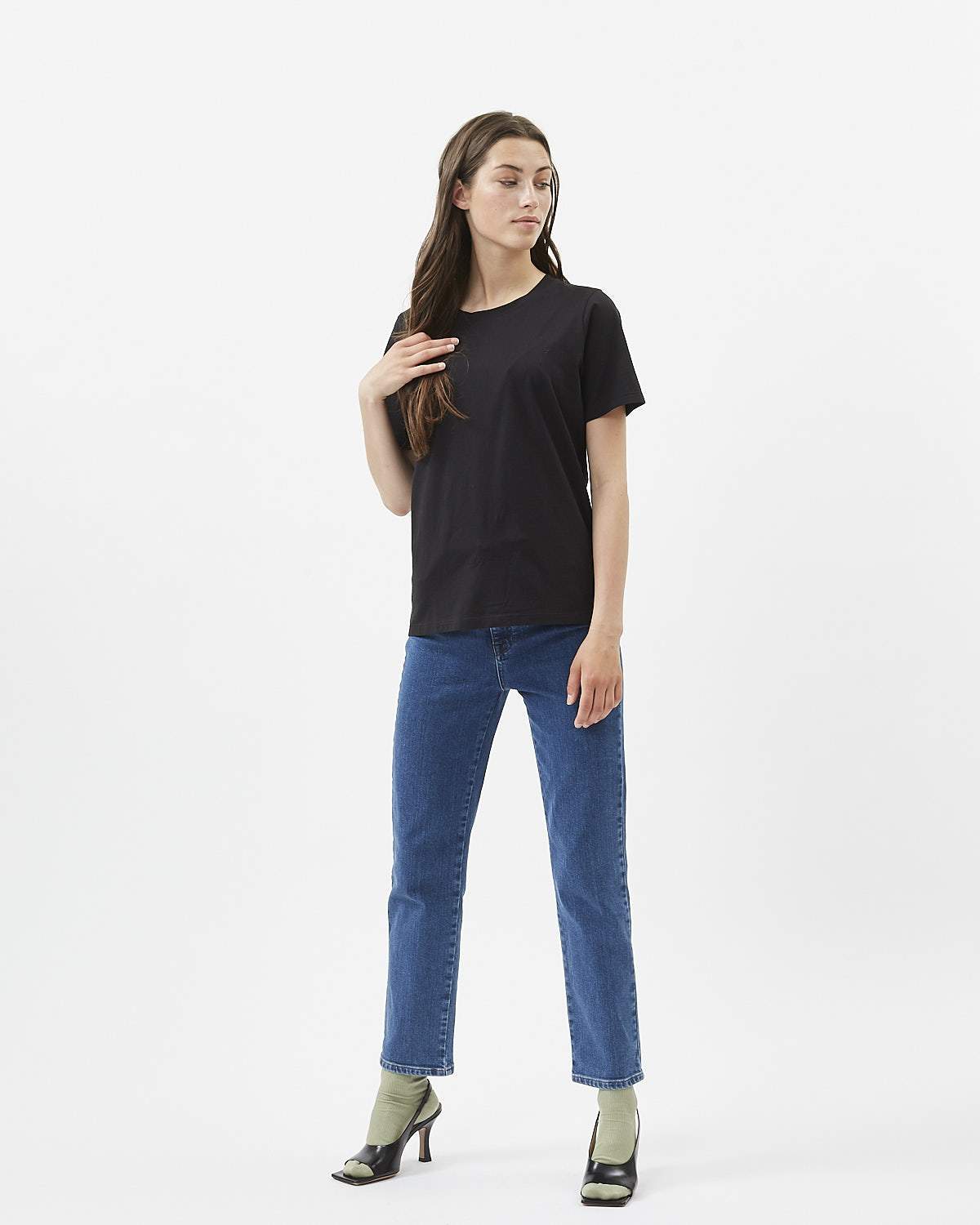 Minimum - Kimma 7420 Short Sleeved T-Shirt #Color_Black