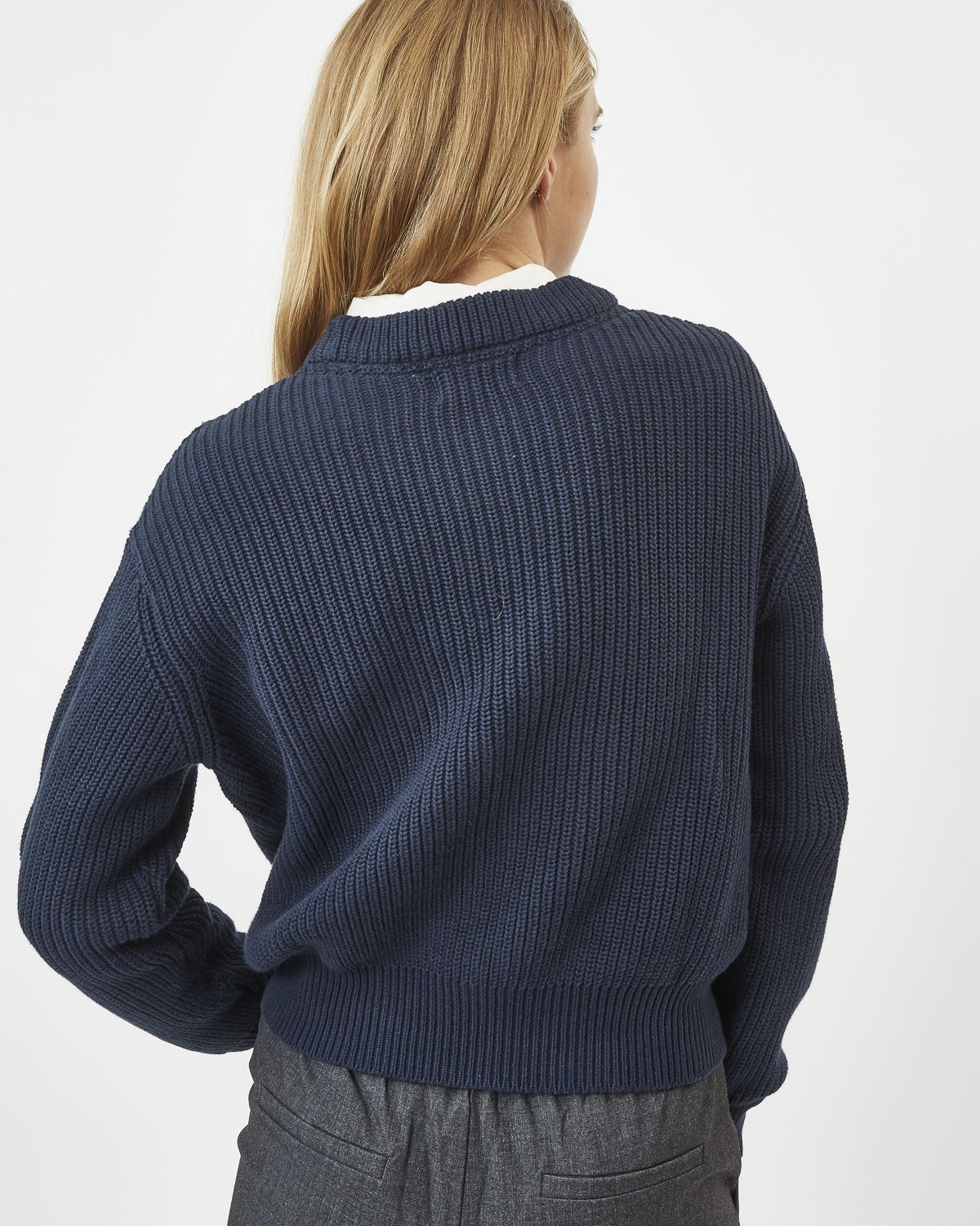 Minimum - Mikala 0025 Pullover #Color_Navy Blazer