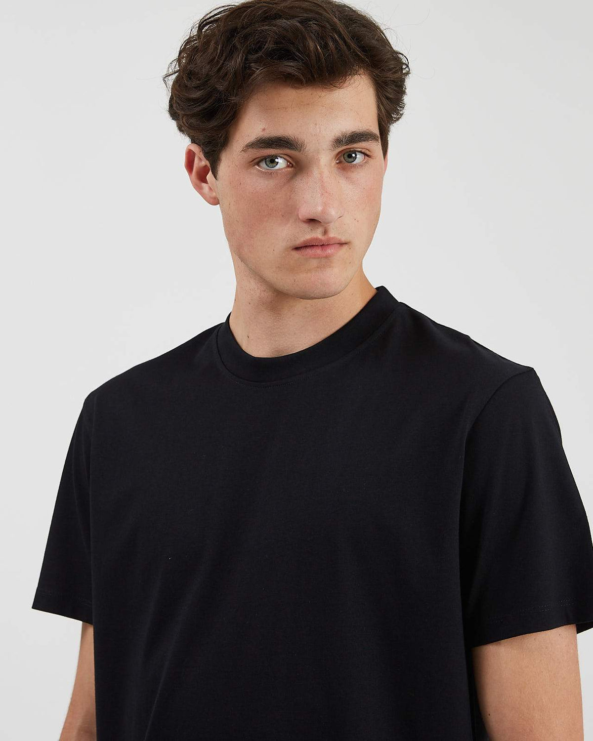Minimum - Aarhus 3255a Short Sleeved T-Shirt #Color_Black