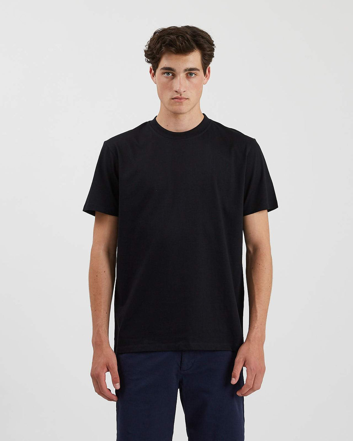Minimum - Aarhus 3255a Short Sleeved T-Shirt #Color_Black