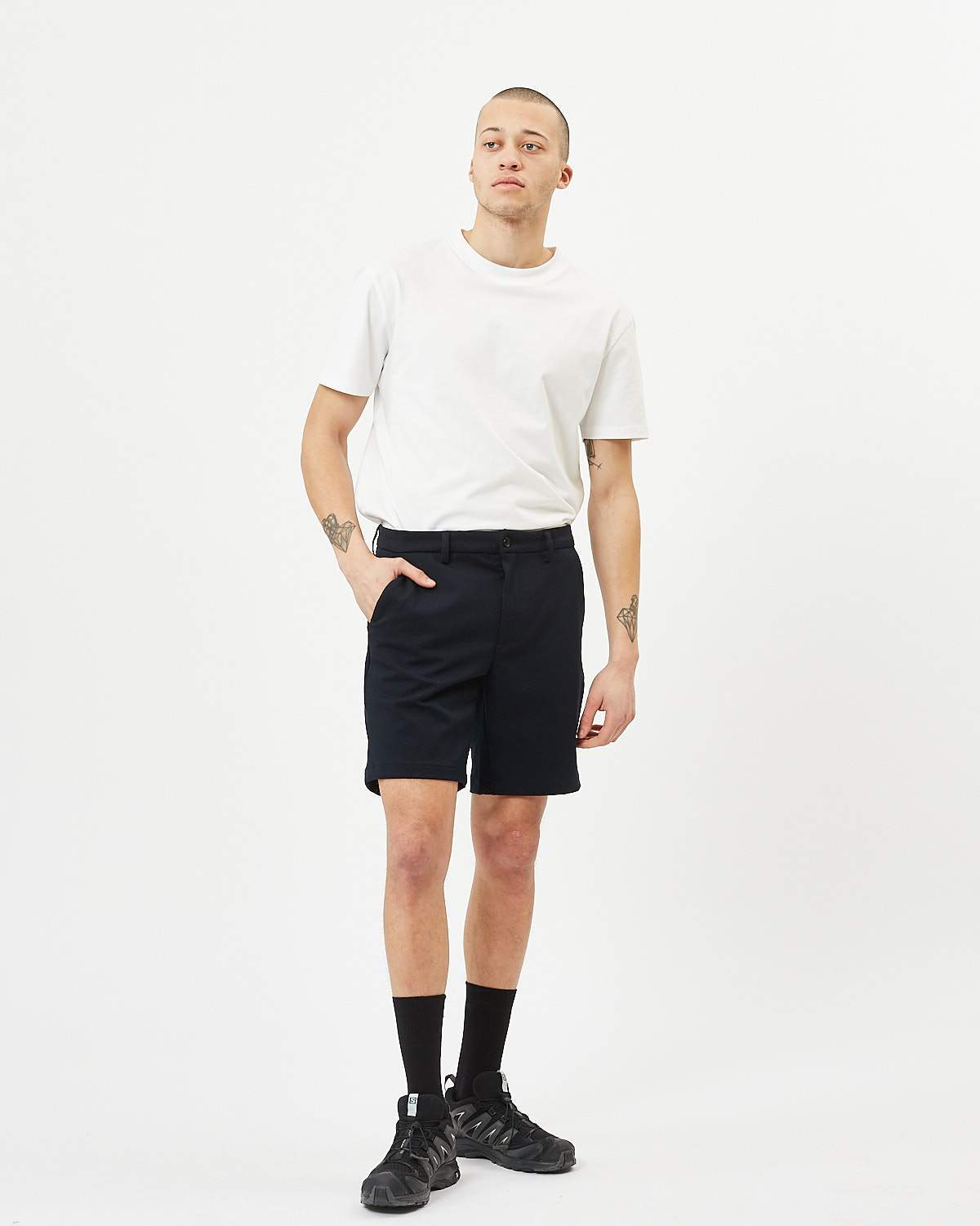 Minimum - Ceasar 6395 Shorts #Color_Navy Blazer