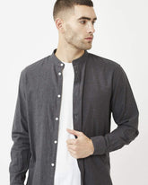 Minimum - Anholt 0063 Long Sleeved Shirt #Color_Dark Grey