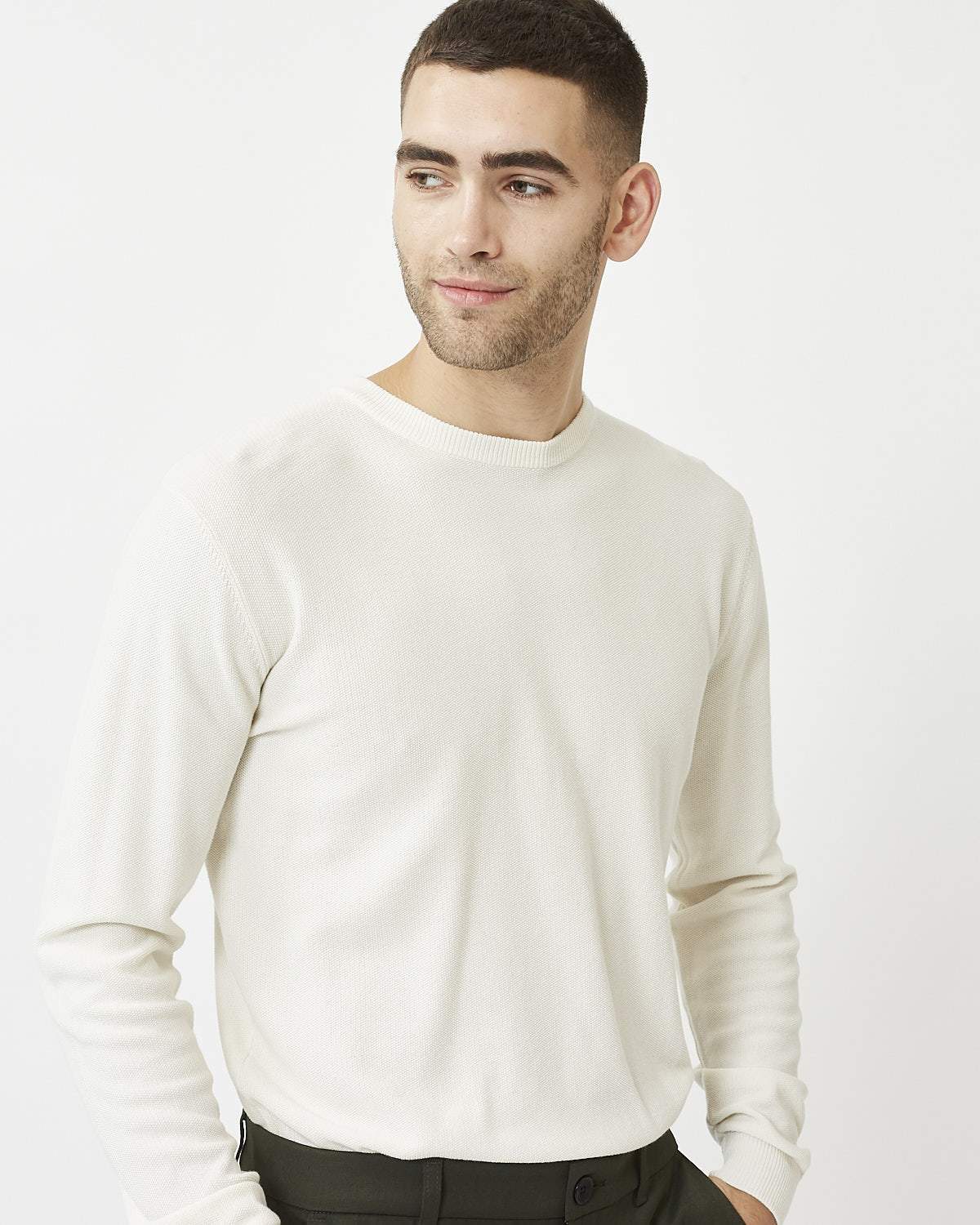Minimum - Curth 3514 Pullover #Color_Ecru