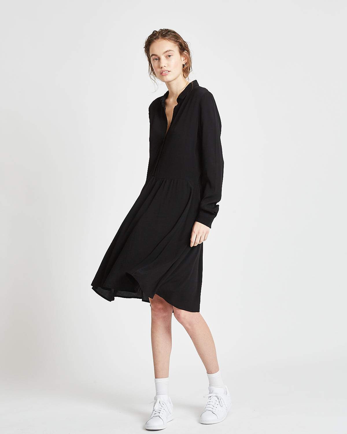 Minimum - Bindie 212 Short Dress #Color_Black