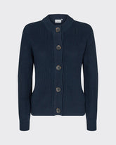 Minimum - Affie 0025 Cardigan #Color_Navy Blazer