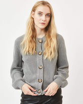 Minimum - Affie 0025 Cardigan #Color_Light Grey