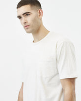 Minimum - Haris 9008 Short Sleeved T-Shirt #Color_Broken White