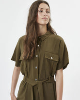 Minimum - Evry 7027 Jumpsuit #Color_Dark Olive