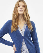 Minimum - Merida 7033 Cardigan #Color_Navy Peony