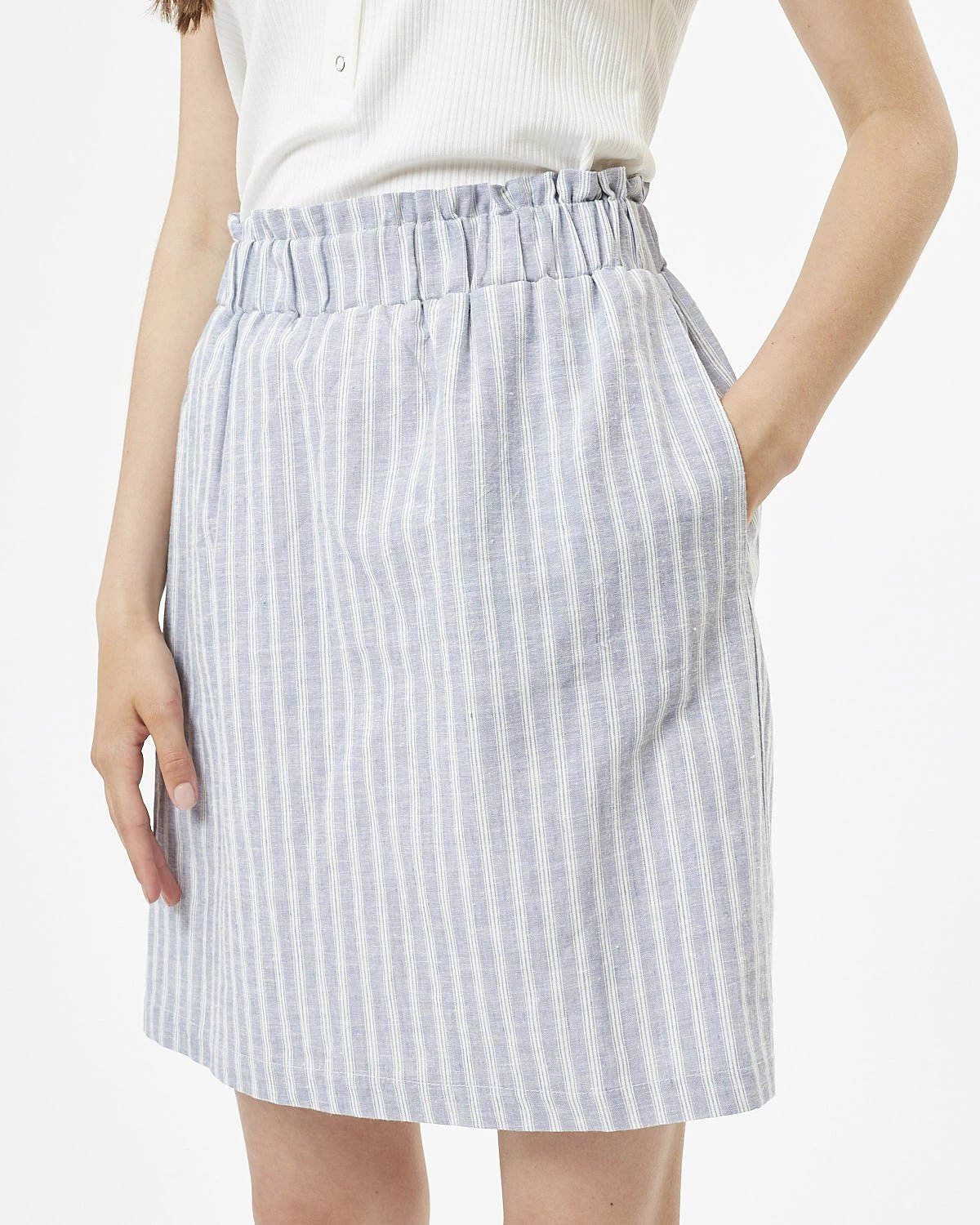 Minimum - Korisa 7488 Short Skirts #Color_China Blue
