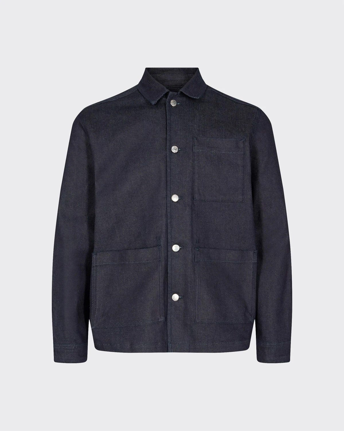 Minimum - Mackenzie 8027 Jeansjacket #Color_Navy Blazer