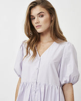 Minimum - Miamea 8069 Short Dress #Color_Lavender Blue