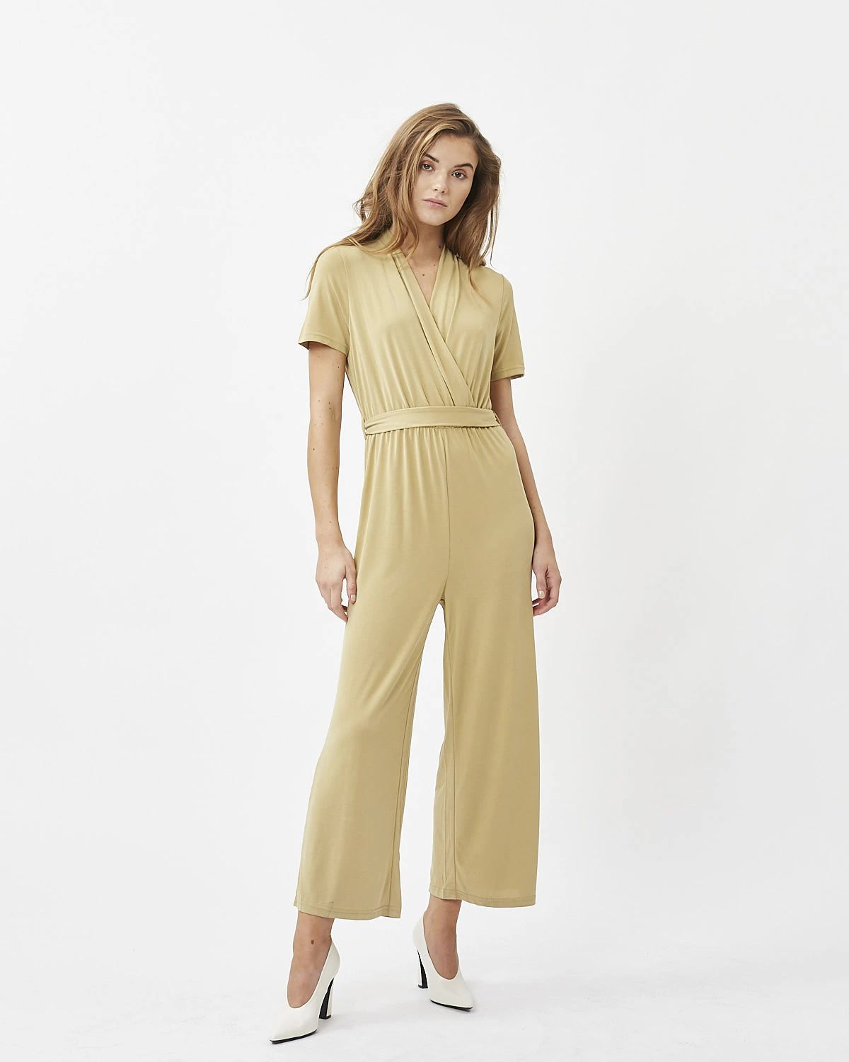 Minimum - Cillosine 0281 Jumpsuit #Color_Khaki Green