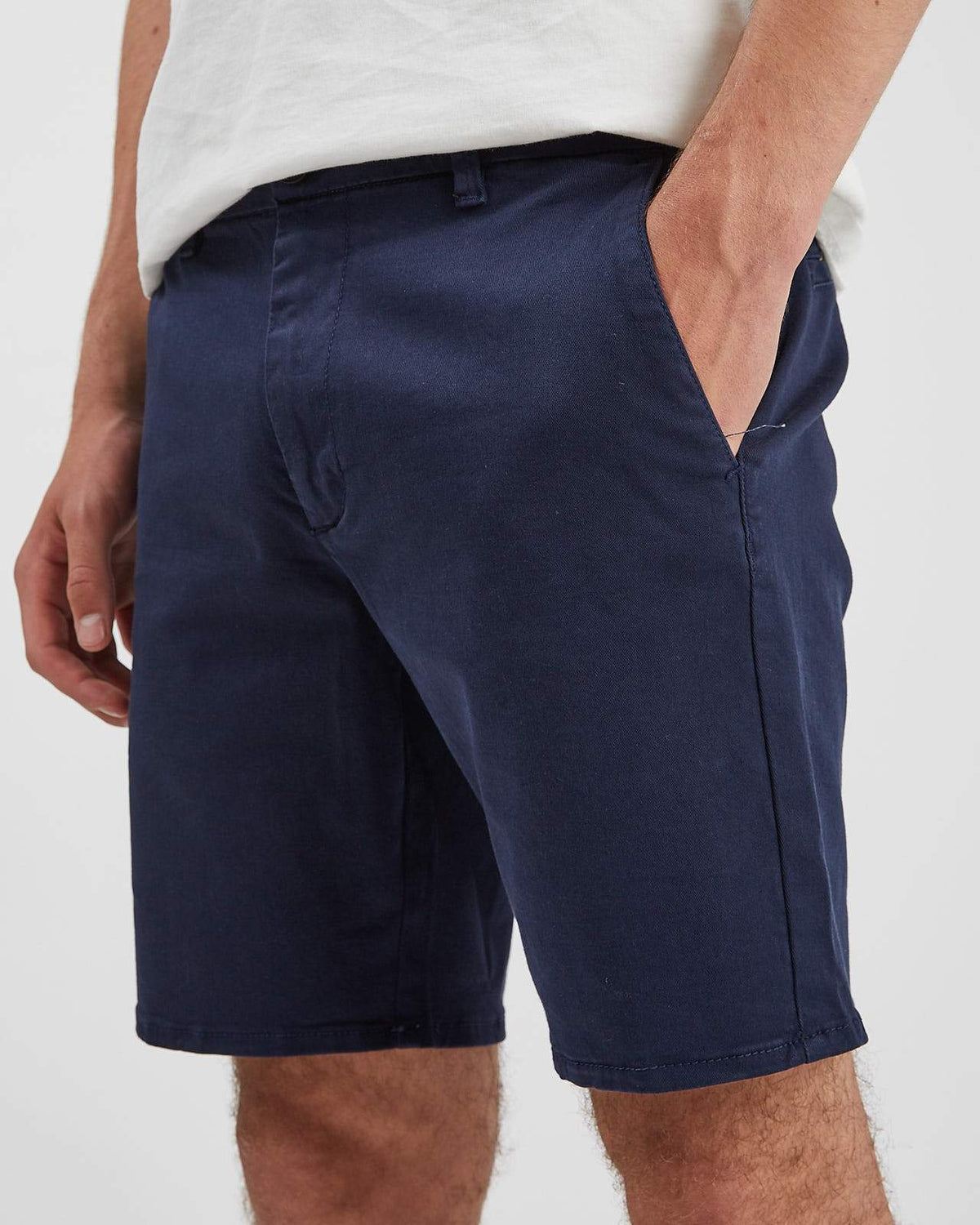 Minimum - Django 8045 Shorts #Color_Navy Blazer