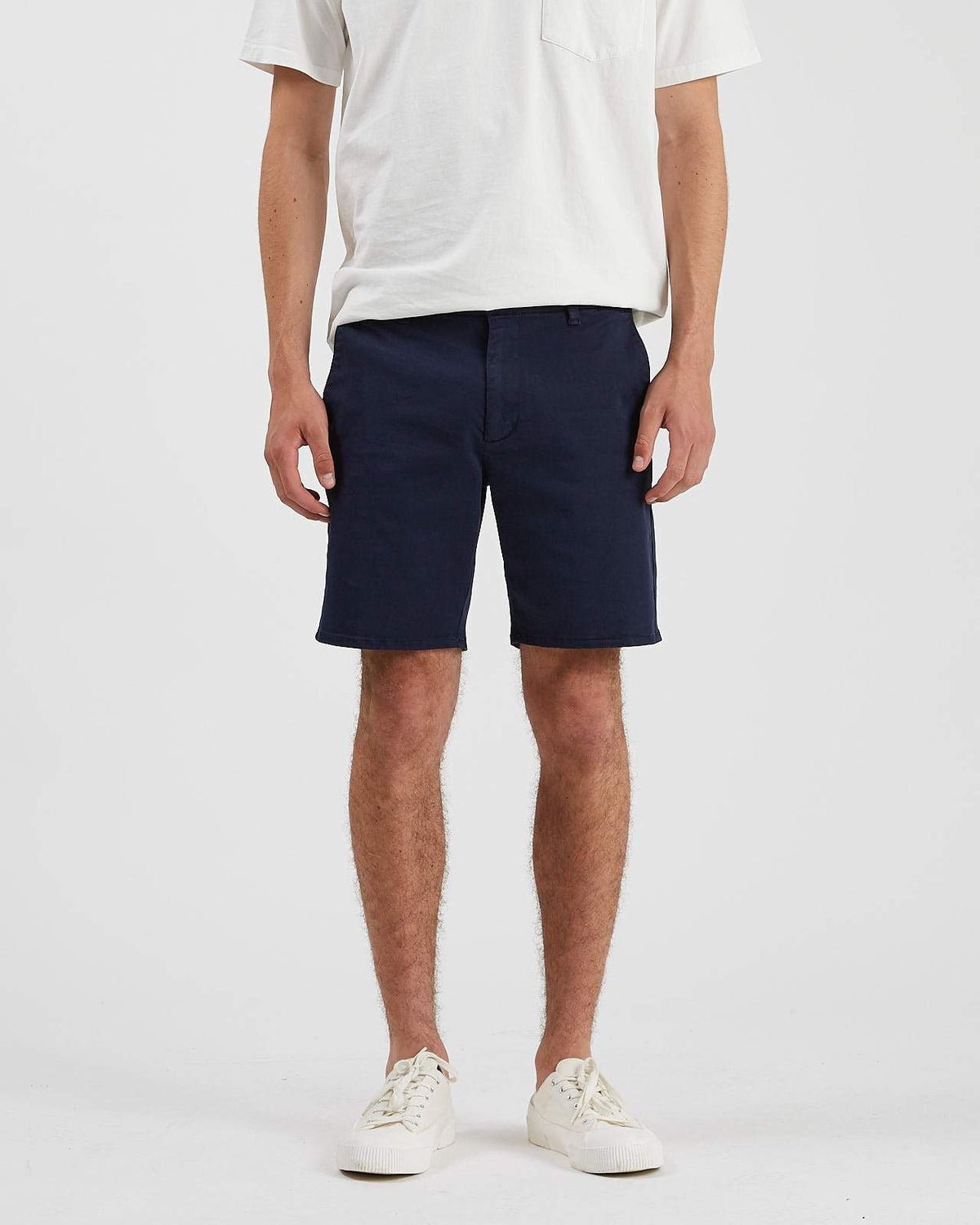 Minimum - Django 8045 Shorts #Color_Navy Blazer