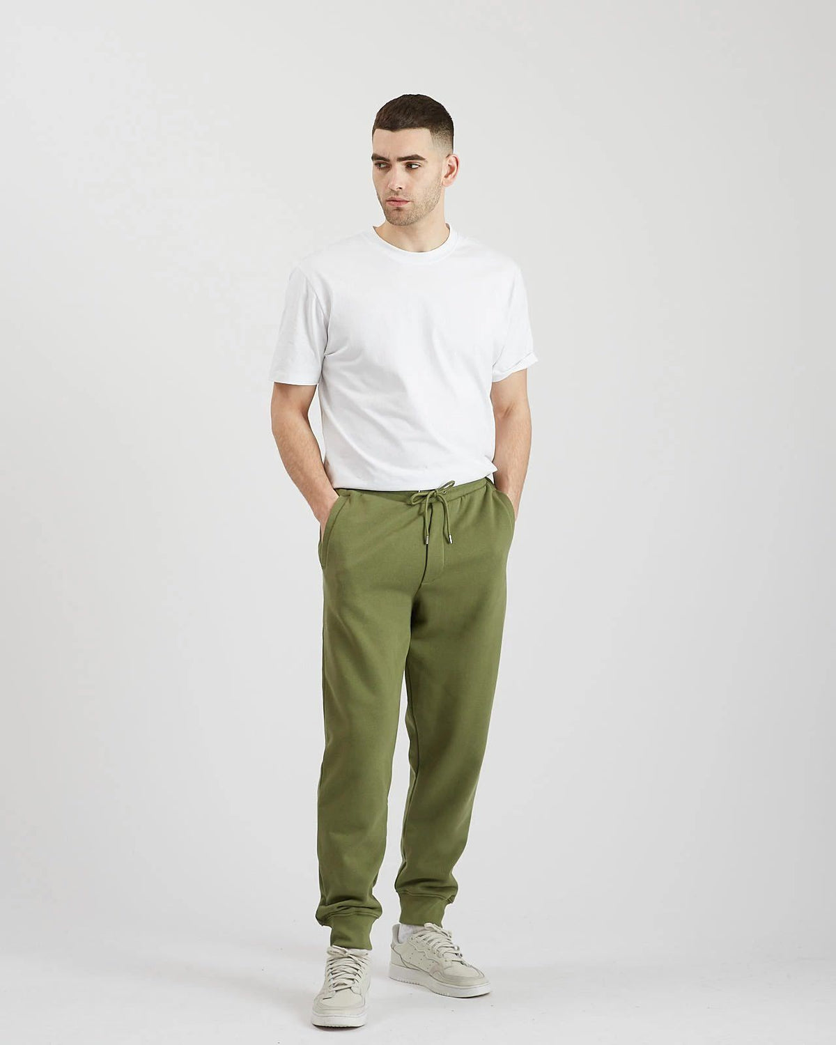 Minimum - Barolo 2281 Sweat Pants #Color_Olivine