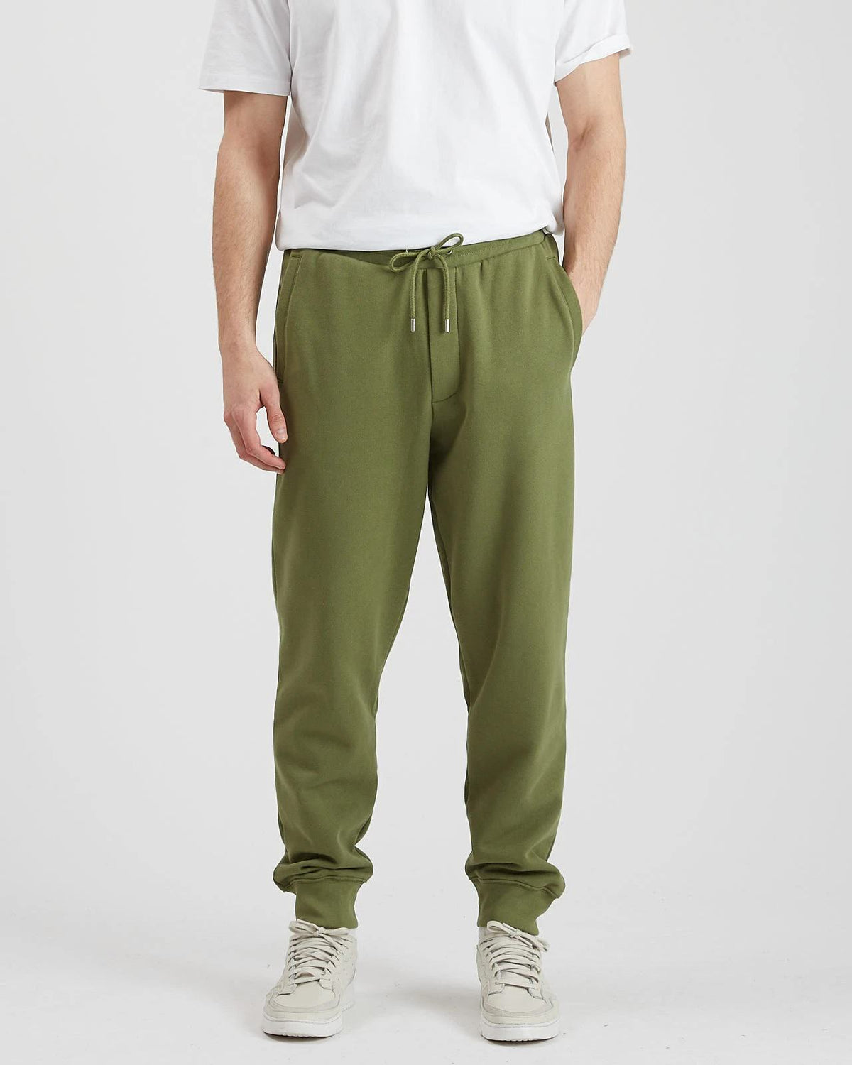 Minimum - Barolo 2281 Sweat Pants #Color_Olivine